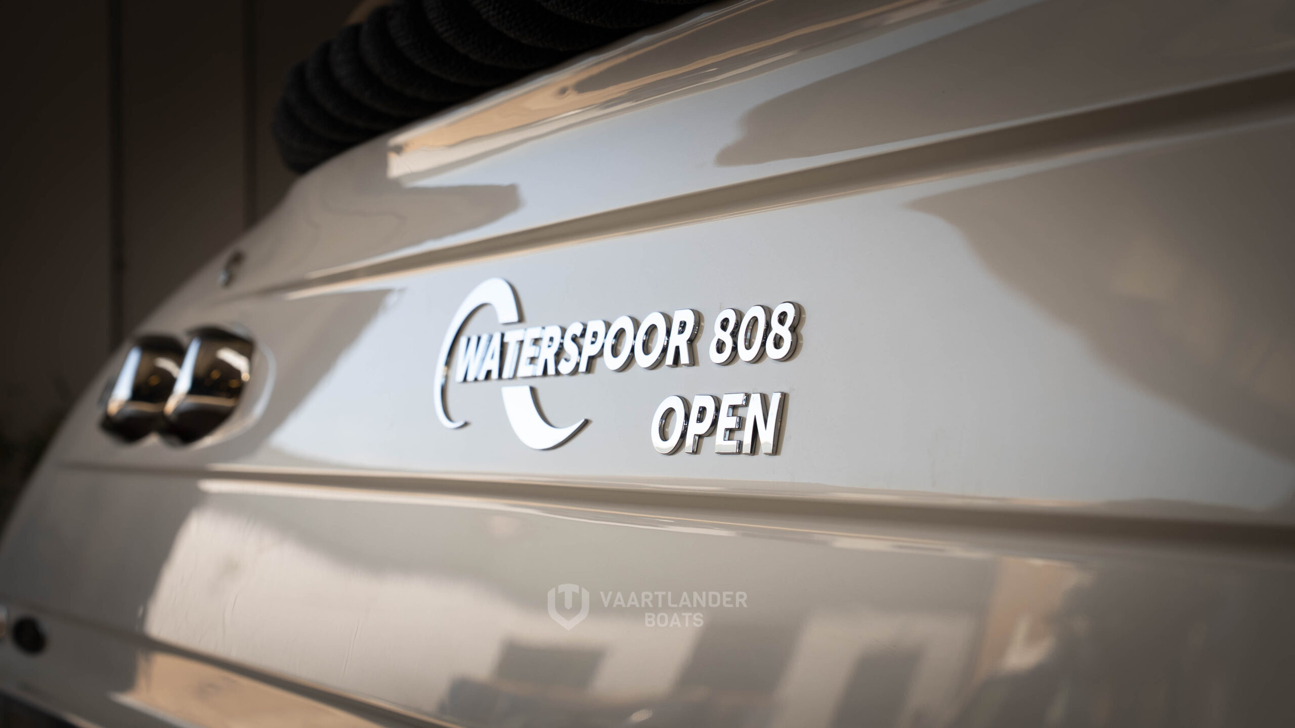 Vaartlander Boats - Vaartlander Waterspoor808Open Wit 28 scaled