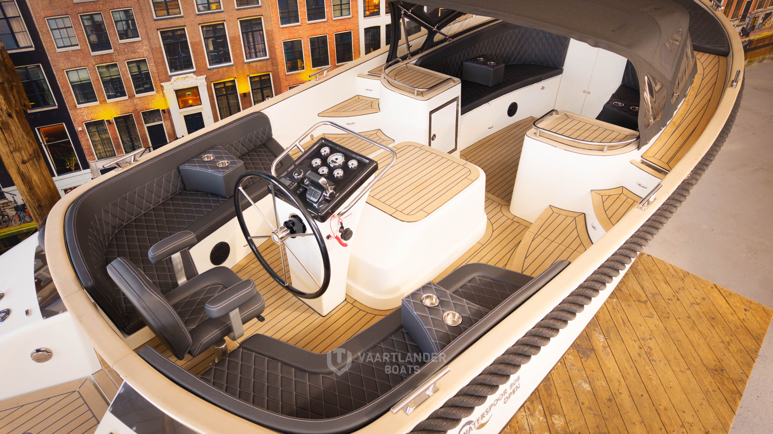 Vaartlander Boats - Vaartlander Waterspoor808Open Wit 40 scaled