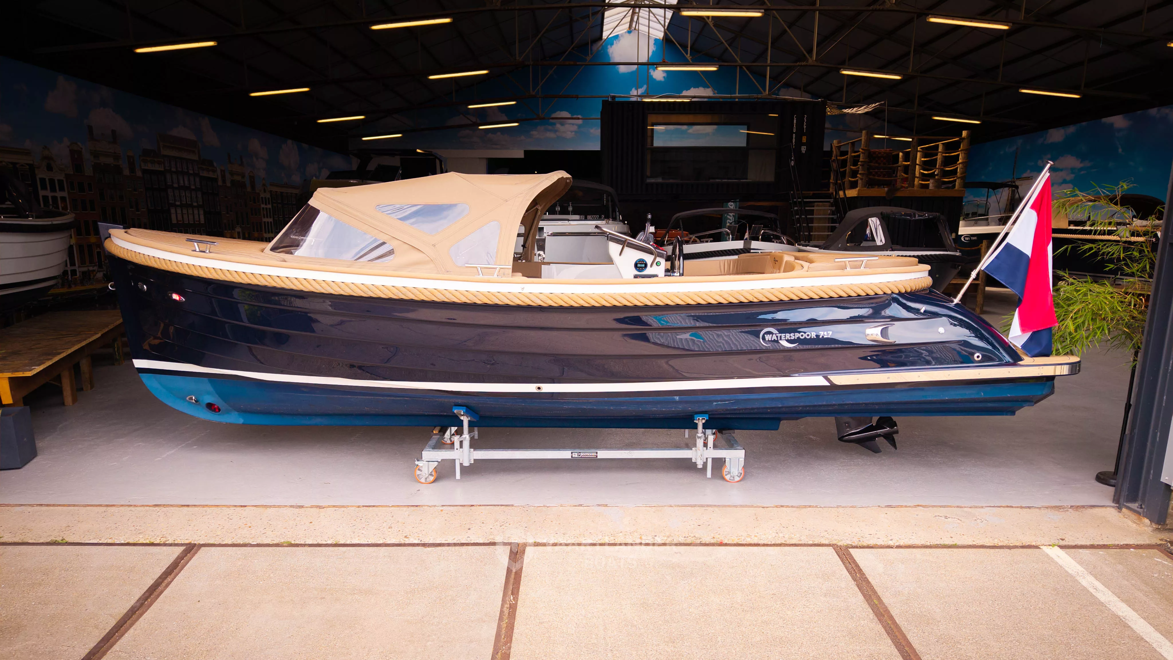 Vaartlander Boats - Vaartlander Waterspoor717Outboard 30