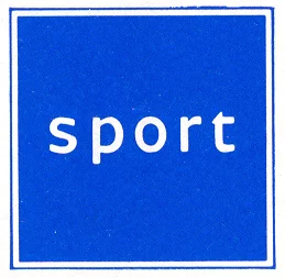 Verkeersbord E.16 voor de scheepvaart dat kleine schepen toestaat