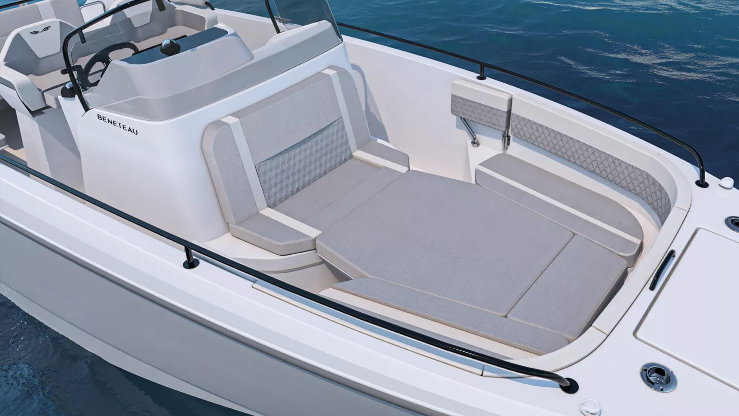 Vaartlander_BeneteauFlyer8SPACEdeck-3 Zithoek en open dek van Beneteau Flyer 8 SPACEdeck