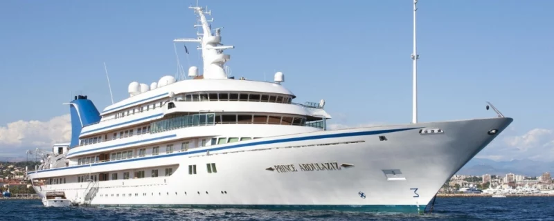Prince Abdulaziz Prince Abdulaziz groot klassiek superjacht met luxe uitstraling