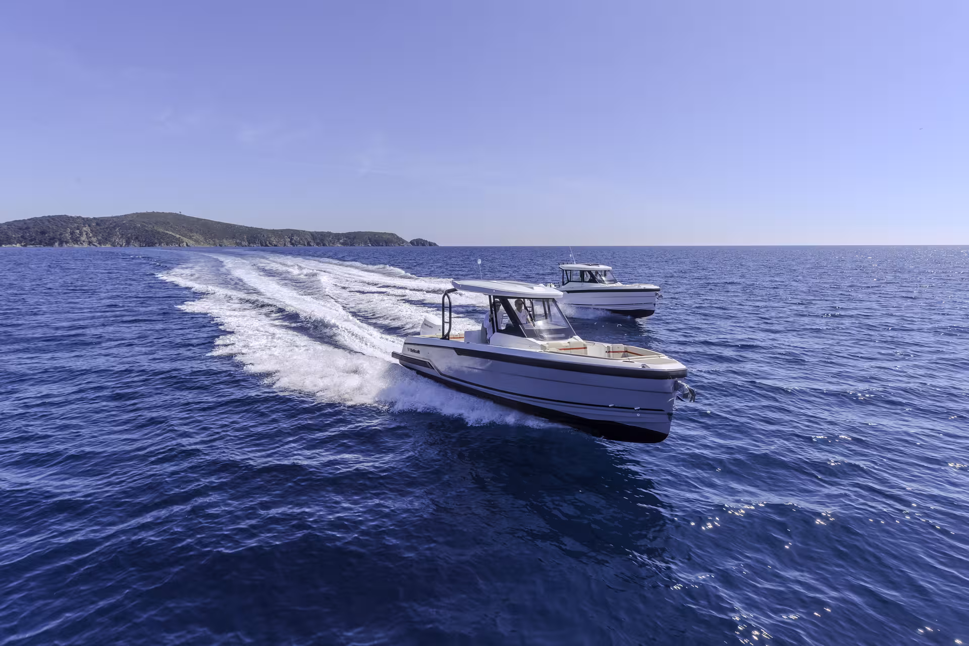 Vaartlander_Wellcraft28Explorer-35 Wellcraft 28 Explorer in actie op open water met sportieve prestaties